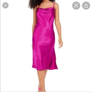 BEBE satin dress